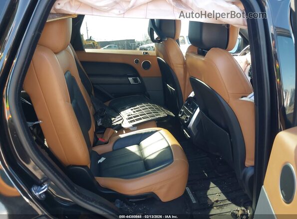 SALWV2SV9JA189140 2018 LAND ROVER RANGE ROVER SPORT Black VIN კოდის სტიკერის ხედი