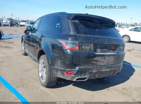 SALWV2SV9JA189140 2018 LAND ROVER RANGE ROVER SPORT Black უკანა მარცხენა