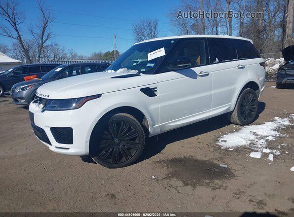 SALWV2SV9KA814167 2019 LAND ROVER RANGE ROVER SPORT White Передня ліва чверть