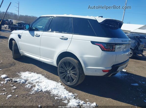 SALWV2SV9KA814167 2019 LAND ROVER RANGE ROVER SPORT White Задня ліва чверть