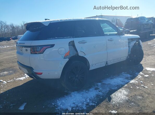 SALWV2SV9KA814167 2019 LAND ROVER RANGE ROVER SPORT White Задня права чверть