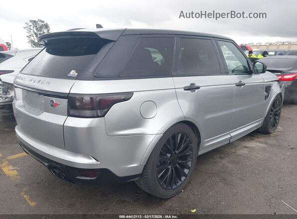 SALWZ2EF7GA585410 2016 LAND ROVER RANGE ROVER SPORT Gray Trasero derecho