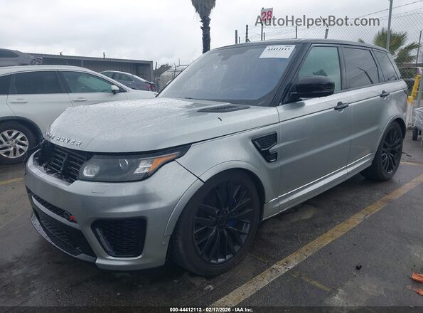 SALWZ2EF7GA585410 2016 LAND ROVER RANGE ROVER SPORT Gray Vista tres cuartos delantera izquierda