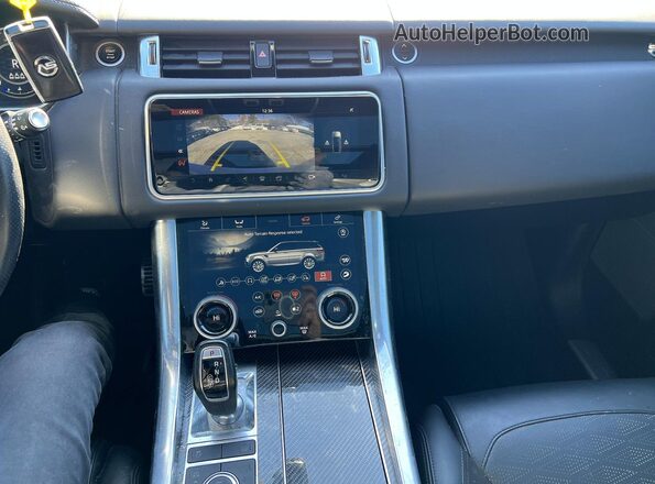 SALWZ2RE3MA795435 2021 LAND ROVER RANGE White Vista de los asientos traseros