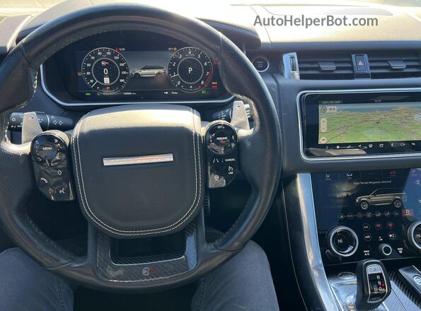 SALWZ2RE3MA795435 2021 LAND ROVER RANGE White Vista interior delantera