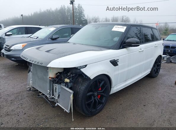 SALWZ2RE6NA211370 2022 LAND ROVER RANGE ROVER SPORT White წინა მარცხენა ხედი სამი მეოთხედიდან