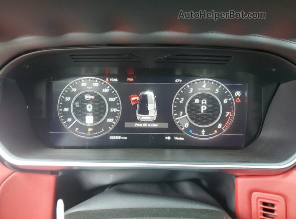 SALWZ2RE7MA793428 2021 LAND ROVER RANGE White ხელსაწყოთა პანელის ხედი