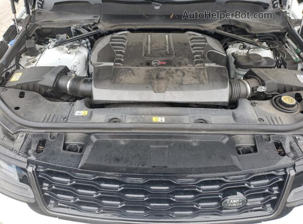 SALWZ2RE7MA793428 2021 LAND ROVER RANGE White ძრავის განყოფილების ხედი