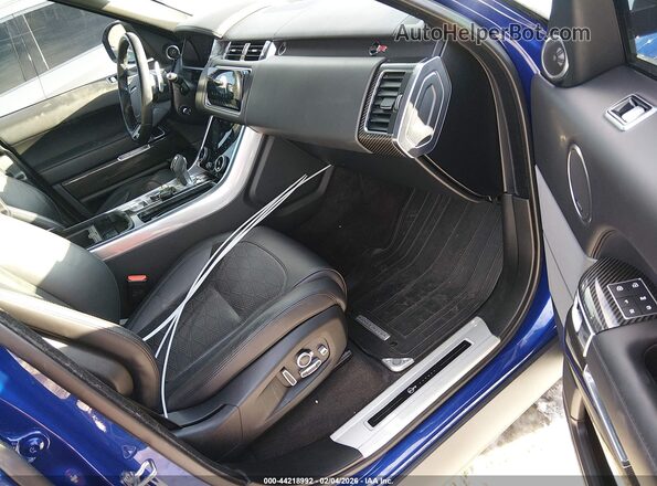 SALWZ2RE8MA778467 2021 LAND ROVER RANGE ROVER SPORT Blue Սալոնի դիմացի տեսք