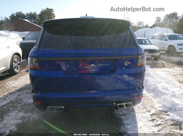 SALWZ2RE8MA778467 2021 LAND ROVER RANGE ROVER SPORT Blue 