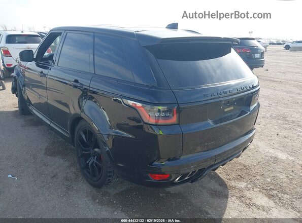 SALWZ2RE8NA799160 2022 LAND ROVER RANGE ROVER SPORT Черный Задняя левая четверть