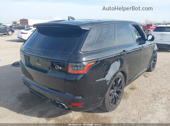 SALWZ2RE8NA799160 2022 LAND ROVER RANGE ROVER SPORT Черный Задняя правая четверть