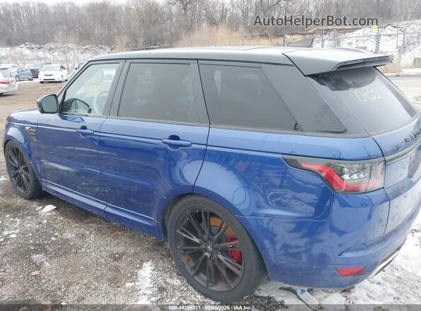 SALWZ2SE6JA189388 2018 LAND ROVER RANGE ROVER SPORT Blue უკანა მარცხენა
