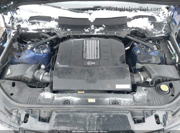 SALWZ2SE6JA189388 2018 LAND ROVER RANGE ROVER SPORT Blue უკანა ხედი