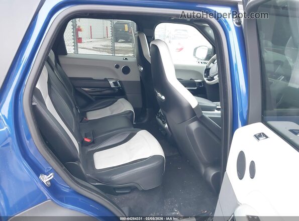 SALWZ2SE6JA189388 2018 LAND ROVER RANGE ROVER SPORT Blue VIN კოდის სტიკერის ხედი