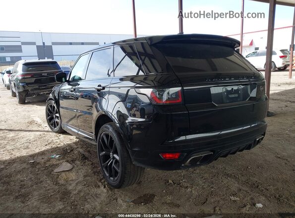 SALWZ2SE8KA815640 2019 LAND ROVER RANGE ROVER SPORT Black უკანა მარცხენა