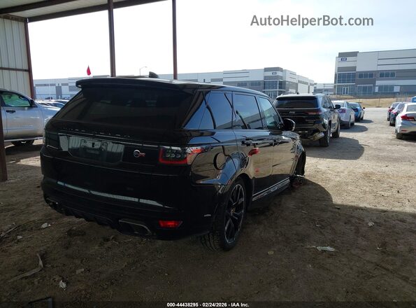 SALWZ2SE8KA815640 2019 LAND ROVER RANGE ROVER SPORT Black უკანა მარჯვენა