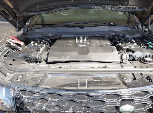 SALWZ2SE8KA815640 2019 LAND ROVER RANGE ROVER SPORT Black უკანა ხედი