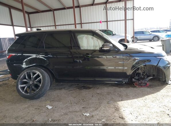 SALWZ2SE8KA815640 2019 LAND ROVER RANGE ROVER SPORT Black სალონის 360-გრადუსიანი ხედი