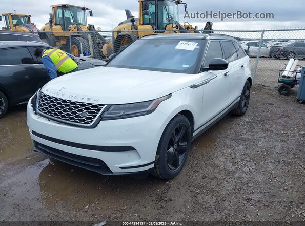 SALYB2EV7KA794451 2019 LAND ROVER RANGE ROVER VELAR Белый Передняя левая четверть