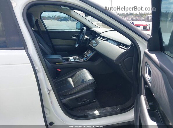 SALYB2EX1KA795029 2019 LAND ROVER RANGE ROVER VELAR White Vista interior delantera