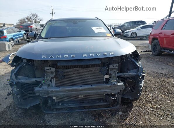 SALYB2RV4JA749900 2018 LAND ROVER RANGE ROVER VELAR Blue Вид спереду