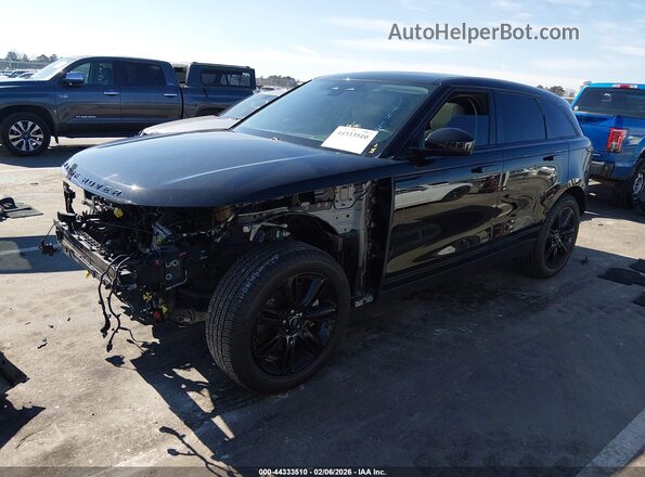 SALYJ2EX3NA331067 2022 LAND ROVER RANGE ROVER VELAR Черный Передняя левая четверть