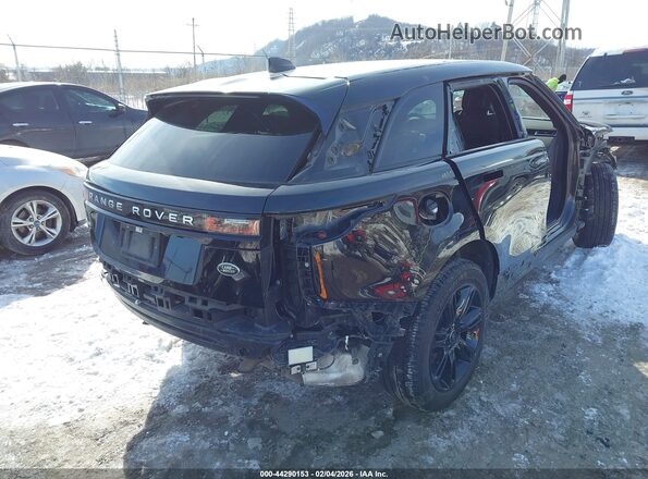 SALYJ2EX7MA312424 2021 LAND ROVER RANGE ROVER VELAR Черный Задняя правая четверть
