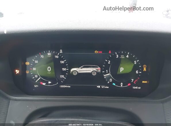 SALYJ2EX8NA345353 2022 LAND ROVER RANGE ROVER VELAR Black უკანა სავარძლების ხედი