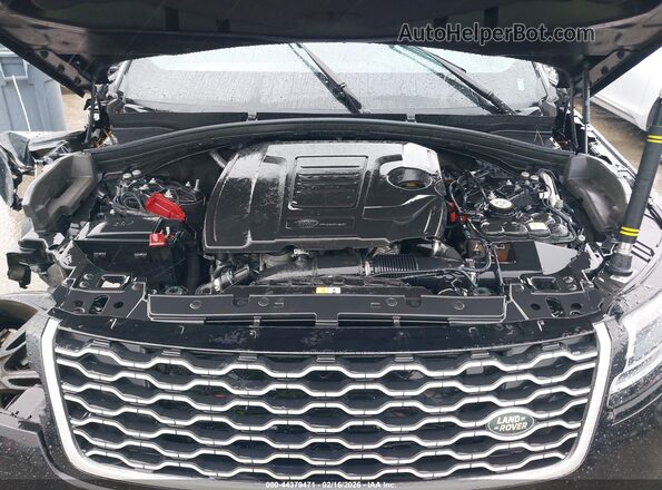 SALYJ2EX8NA345353 2022 LAND ROVER RANGE ROVER VELAR Black უკანა ხედი