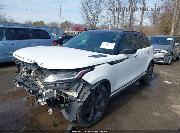 SALYK2EX3LA249396 2020 LAND ROVER RANGE ROVER VELAR White Vista tres cuartos delantera izquierda