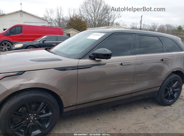 SALYK2EX7LA260885 2020 LAND ROVER RANGE ROVER VELAR Коричневый Вид спереди
