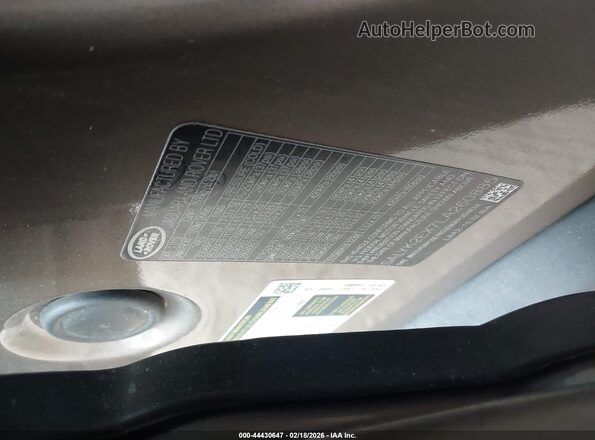 SALYK2EX7LA260885 2020 LAND ROVER RANGE ROVER VELAR Коричневый Вид подкапотного пространства