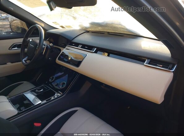 SALYK2FV6LA252063 2020 LAND ROVER RANGE ROVER VELAR Gray Вид салону спереду