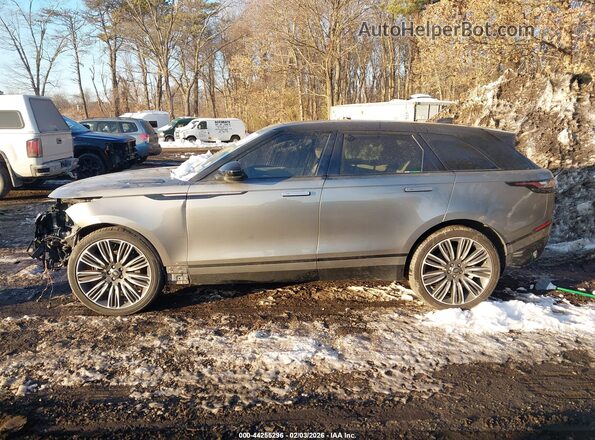 SALYK2FV6LA252063 2020 LAND ROVER RANGE ROVER VELAR Gray Панорамний вид салону 360°