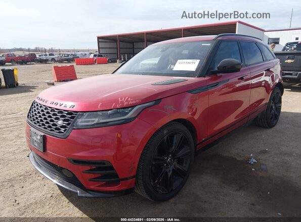 SALYL2EV8KA786064 2019 LAND ROVER RANGE ROVER VELAR Red Przód lewy
