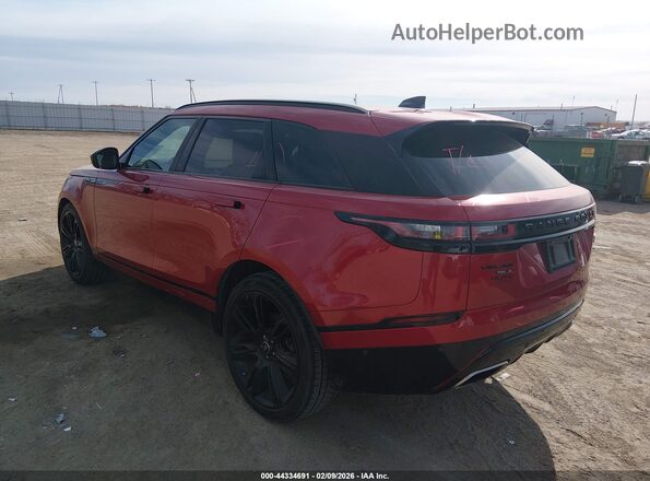 SALYL2EV8KA786064 2019 LAND ROVER RANGE ROVER VELAR Red Tył lewy