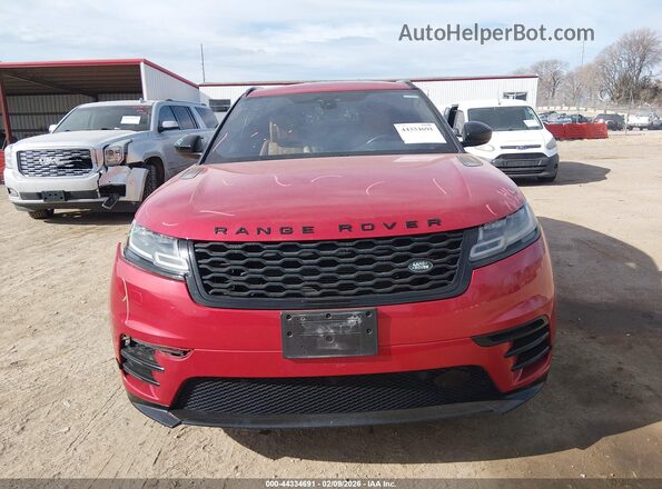 SALYL2EV8KA786064 2019 LAND ROVER RANGE ROVER VELAR Red Widok zestawu wskaźników