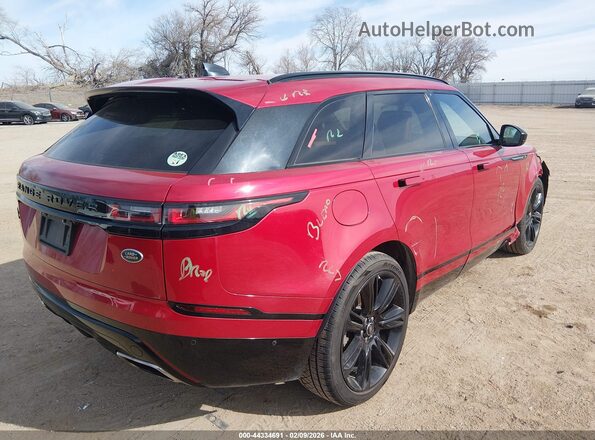 SALYL2EV8KA786064 2019 LAND ROVER RANGE ROVER VELAR Red Tył prawy