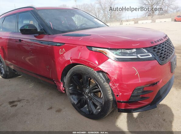 SALYL2EV8KA786064 2019 LAND ROVER RANGE ROVER VELAR Red Widok z przodu
