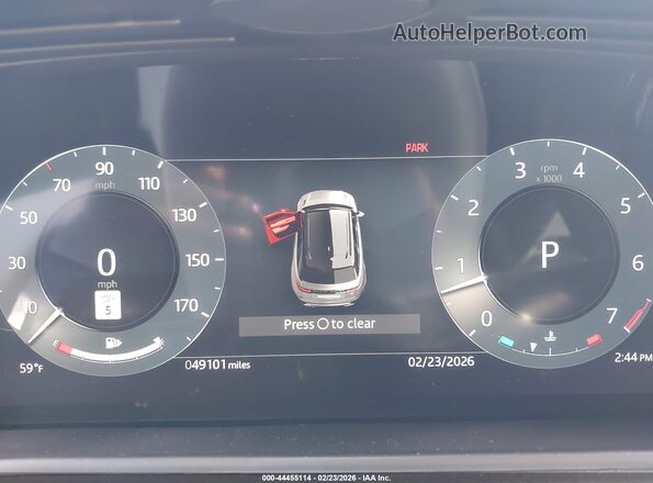 SALYL2EX1SA398157 2025 LAND ROVER RANGE ROVER VELAR White 