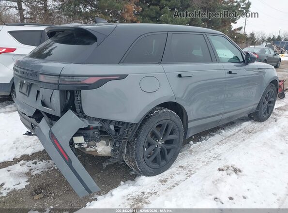 SALYL2EX6RA377847 2024 LAND ROVER RANGE ROVER VELAR Gray Trasero derecho