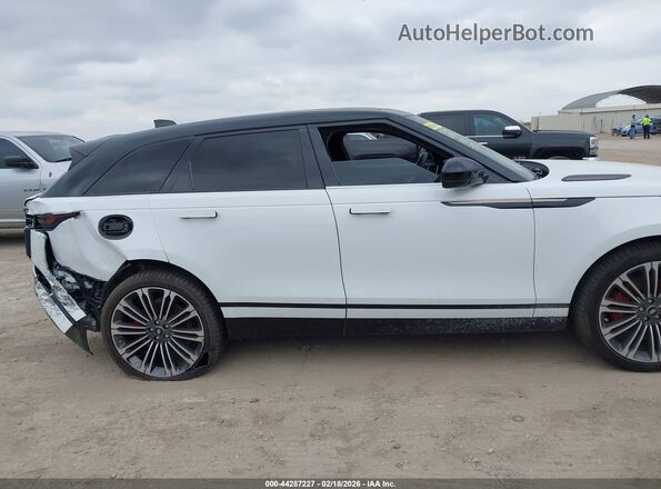 SALYL2EX6SA808340 2025 LAND ROVER RANGE ROVER VELAR Белый Вид задней части салона