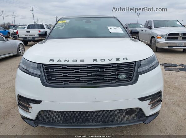 SALYL2EX6SA808340 2025 LAND ROVER RANGE ROVER VELAR Белый Вид щитка приборов