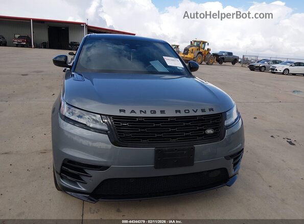 SALYL2EX8RA373105 2024 LAND ROVER RANGE ROVER VELAR Gray Widok zestawu wskaźników