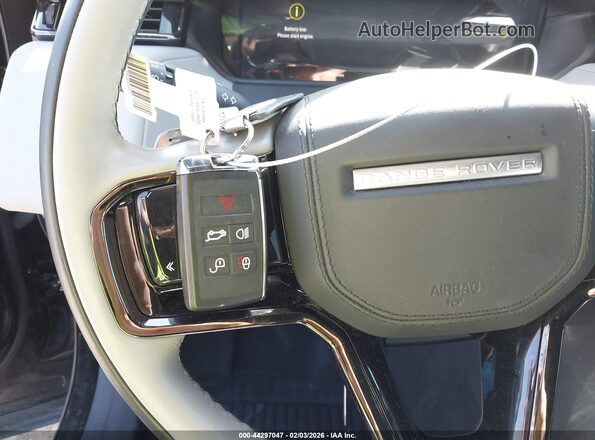 SALYL2EXXRA384638 2024 LAND ROVER RANGE ROVER VELAR Black Widok deski rozdzielczej