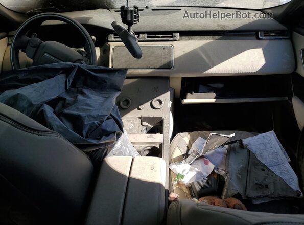 SALYL2RV0JA757974 2018 LAND ROVER RANGE Blue Widok deski rozdzielczej