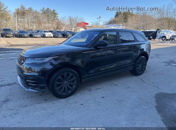 SALYL2RX6JA714709 2018 LAND ROVER RANGE ROVER VELAR Black Przód lewy