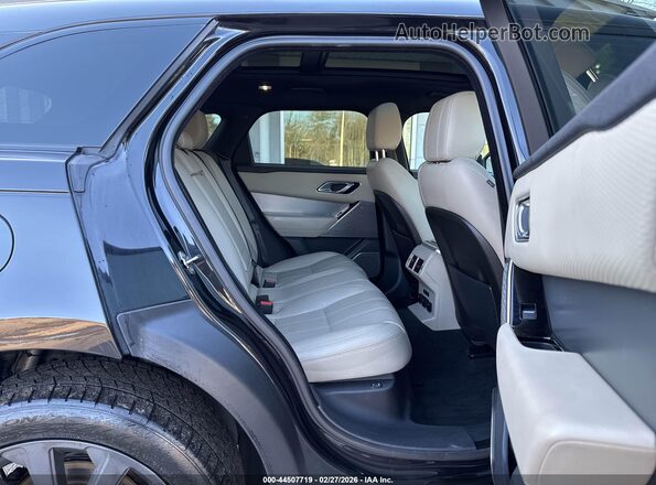 SALYL2RX6JA714709 2018 LAND ROVER RANGE ROVER VELAR Black Widok naklejki z numerem VIN
