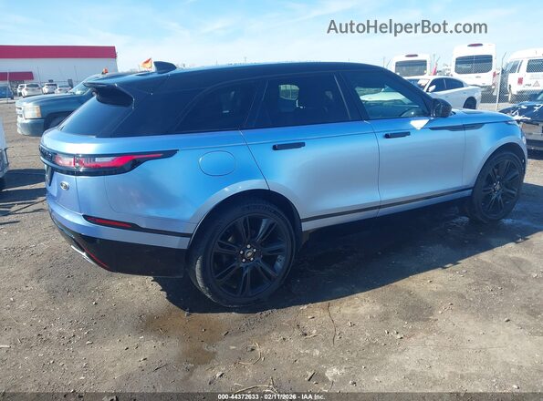 SALYM2FU1MA306744 2021 LAND ROVER RANGE ROVER VELAR Light Blue Հետևի աջ